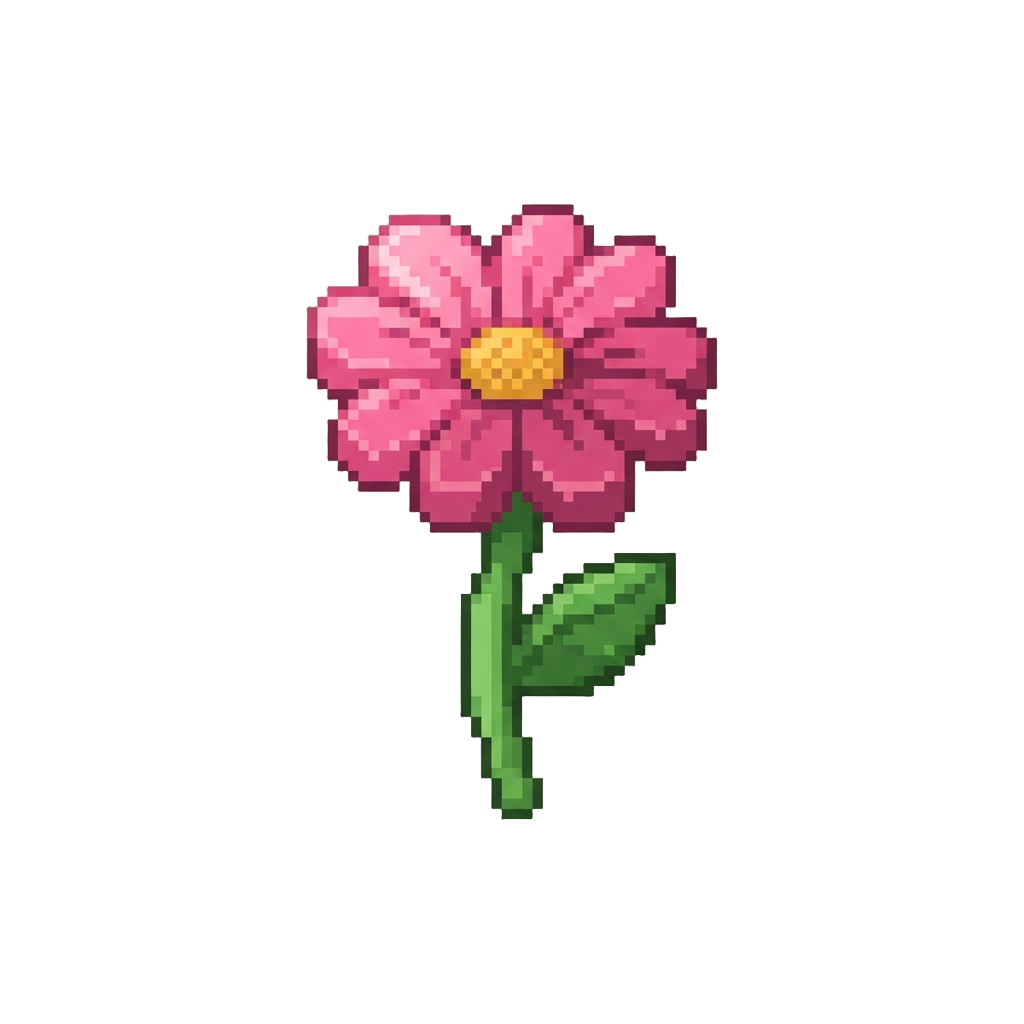 A Lonely Plastic Flower