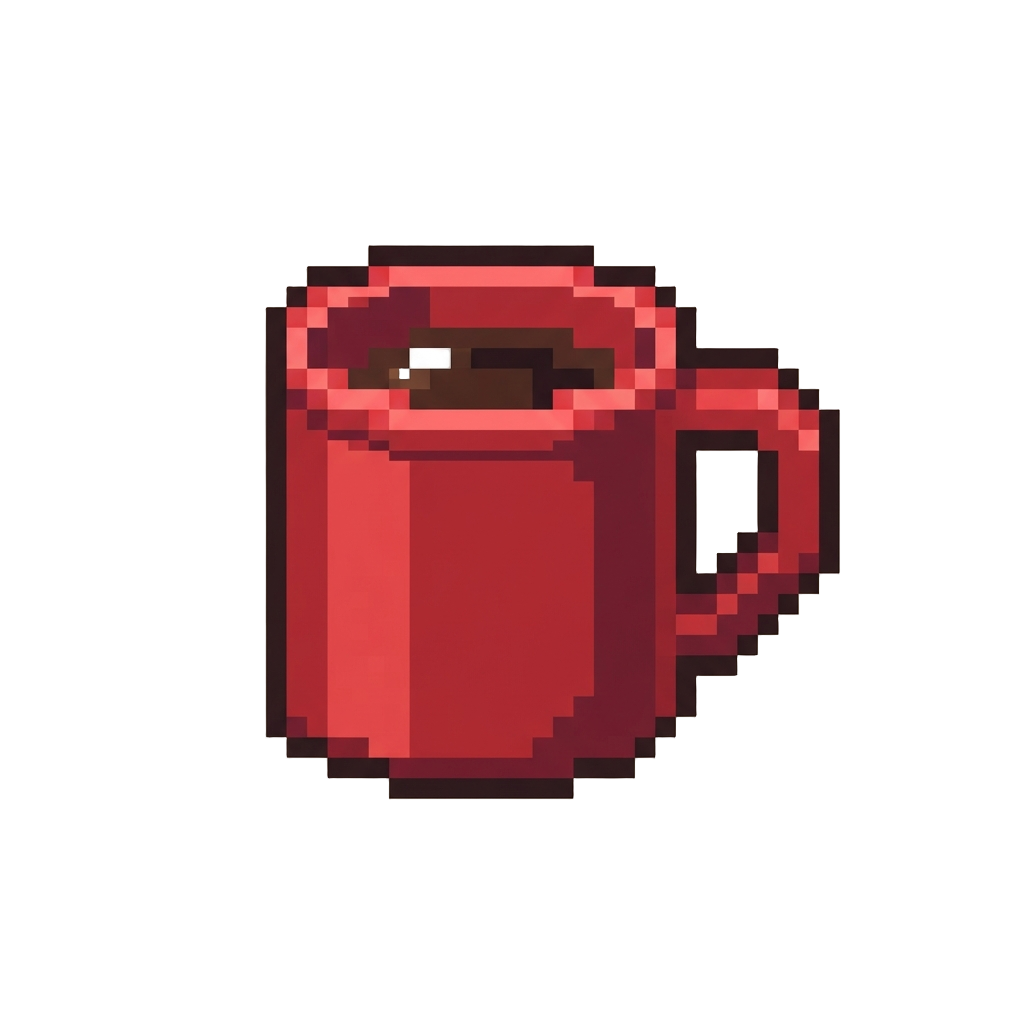A Tiny Plastic Coffee Mug