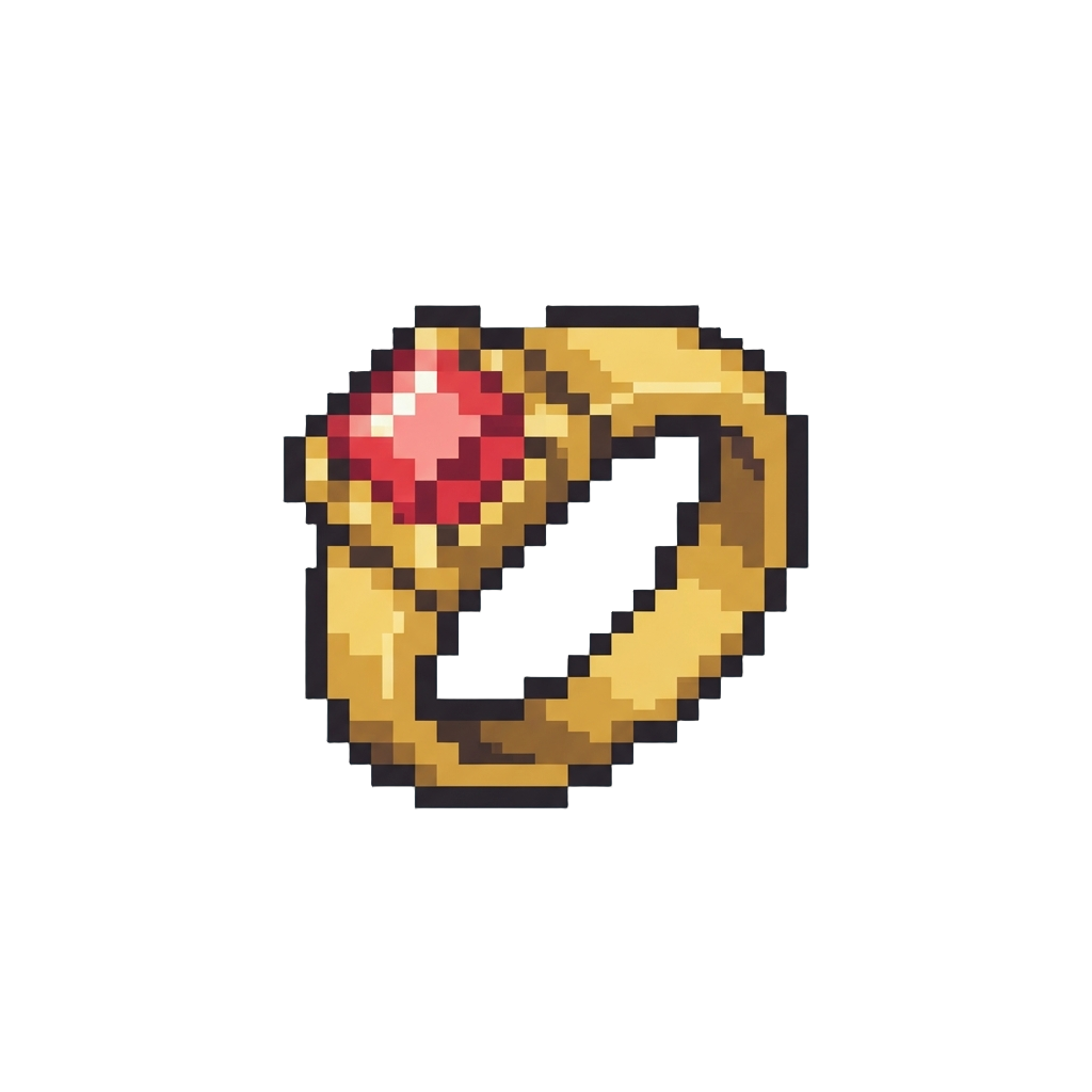 A Sparkling Ruby-encrusted Ring
