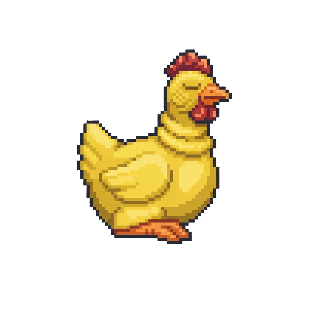 A Fake Rubber Chicken