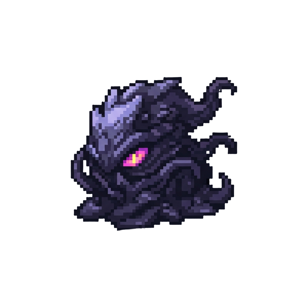 A Dark Creeping Void Monster