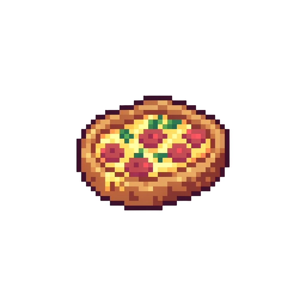 A Personal Pan Cheesy Sausage Pizza