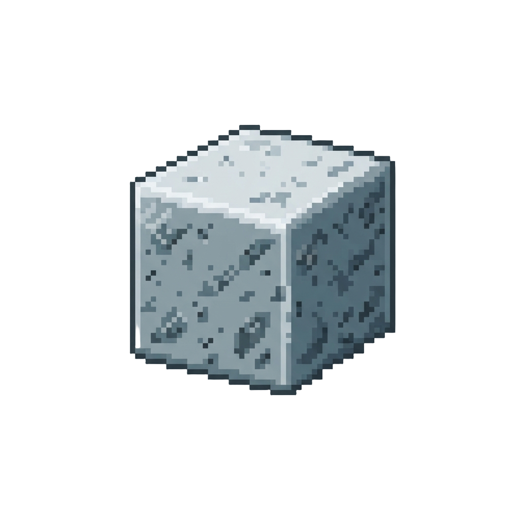 A Block of Polished Granite