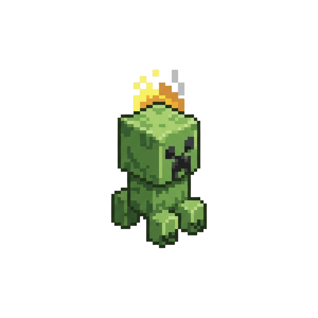 A Sizzling Tiny Green Creeper