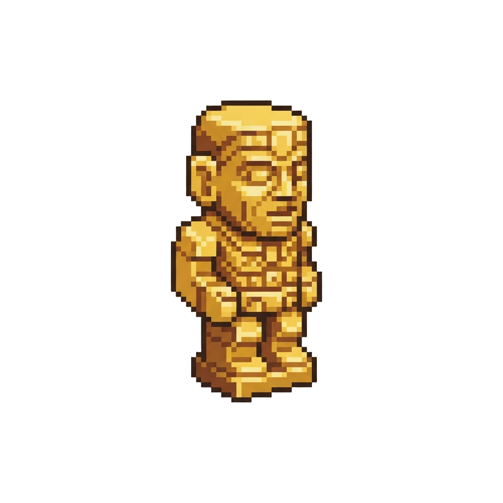 A Shiny Golden Totem of Undying