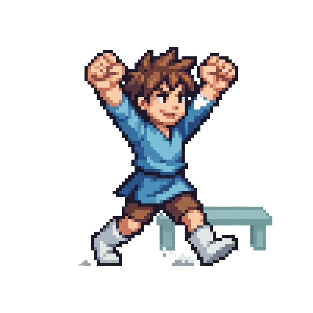 A Double Fist-pump While Strutting Back to the Bench