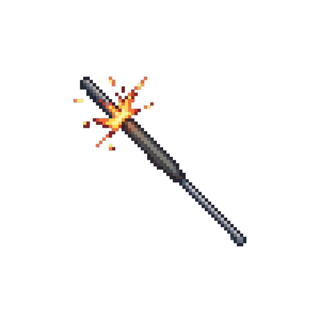 A Fizzling Sparkler That Quickly Goes Out