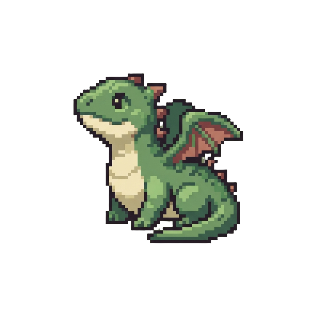 A Tiny Winged Lizard Without a Hat