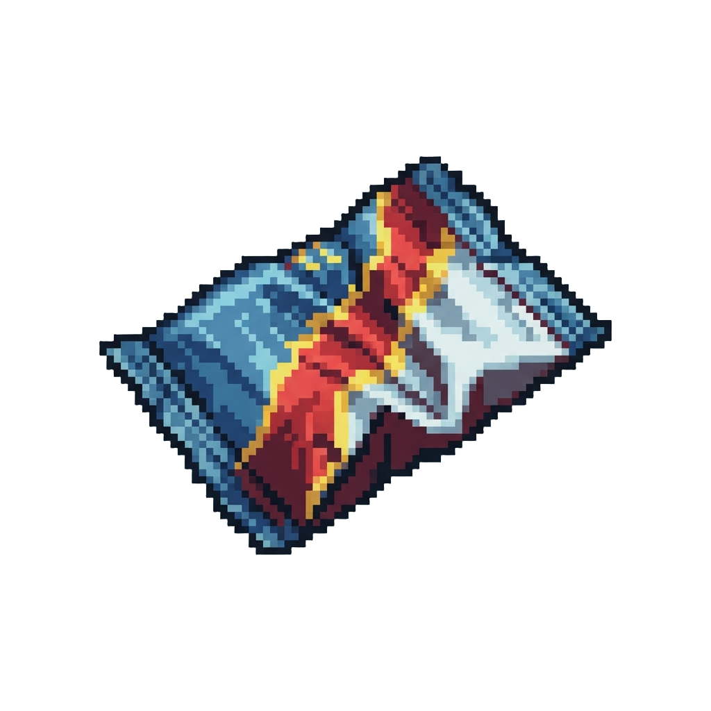 A Single Crumpled Snack Wrapper Tumbling Across the Ring