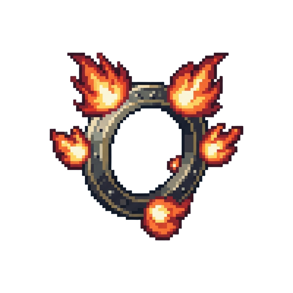 A Bursting Ring of Miniature Fireballs
