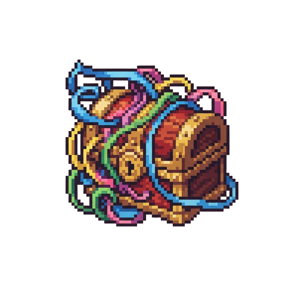 A Burst of Party Streamer String Entangling @image1
