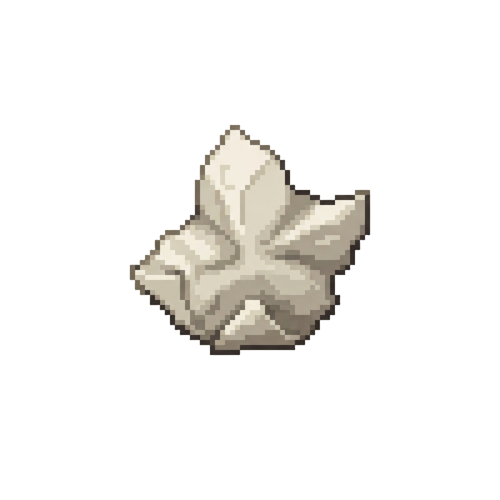 A Lonely Piece of Crumpled Paper Falling From Above