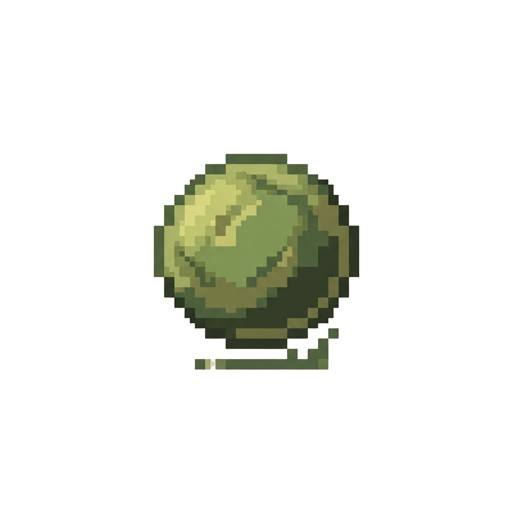 A Tiny Dried Pea Bouncing Silently Along the Floor
