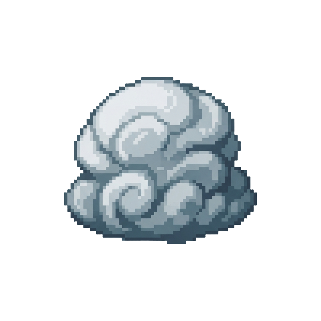 A Massive Plume of Dense Silver Fog