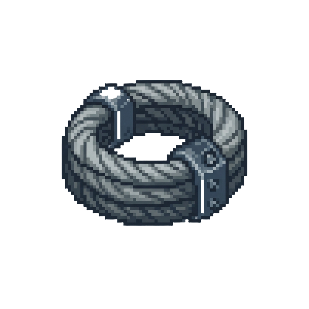 A Suspension Bridge Cable