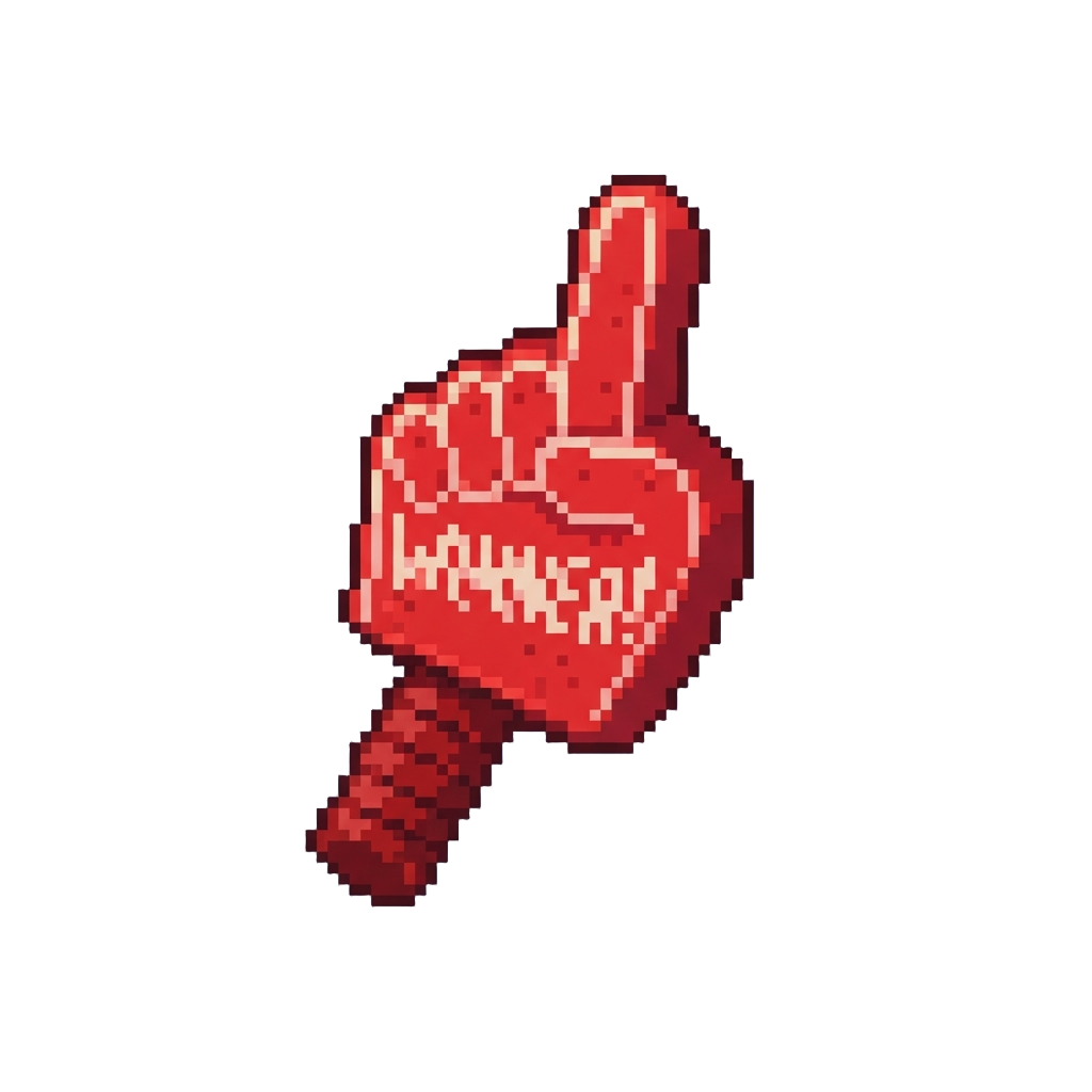 A Squeaky Foam Finger Prize