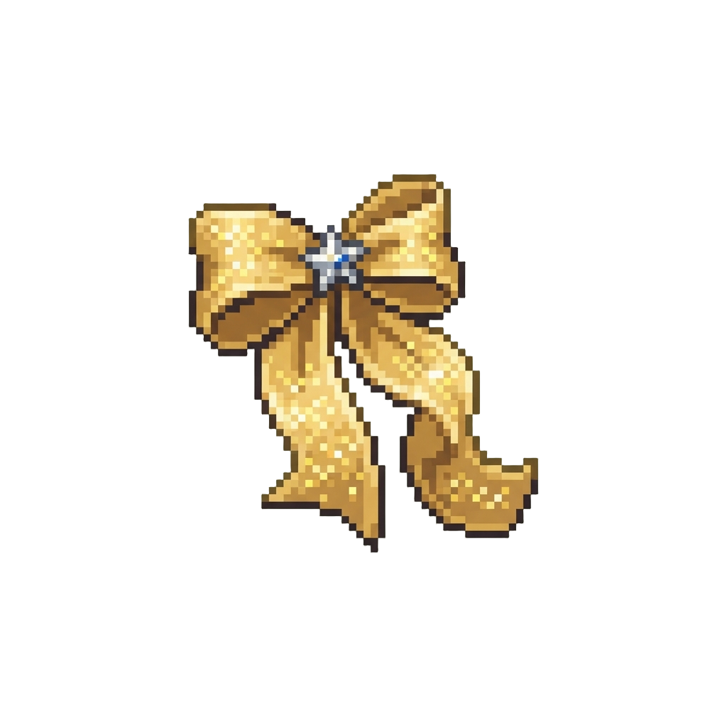 A Giant Glittery Consolation Ribbon