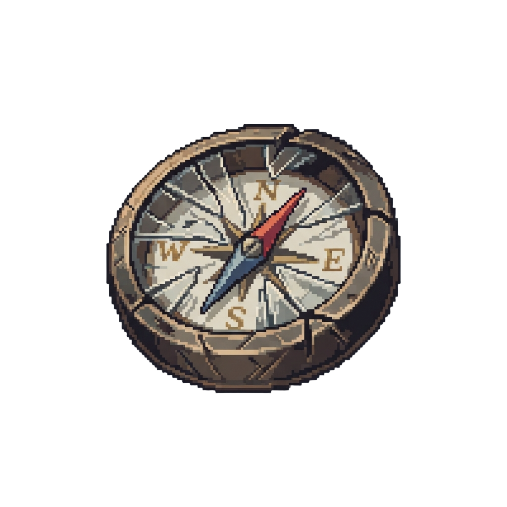 A Shattered Compass Pointing North