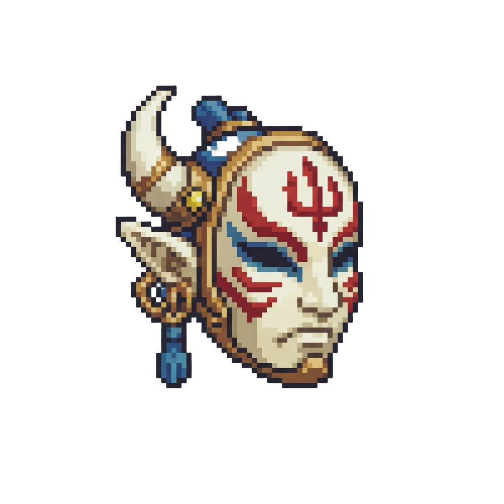 The Mythical Fierce Deity Mask