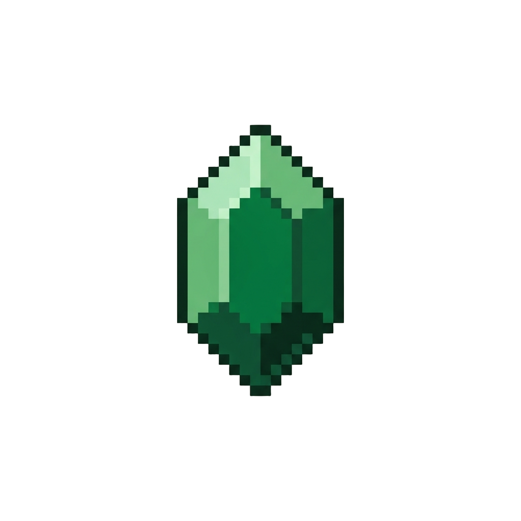 A Single Green Rupee