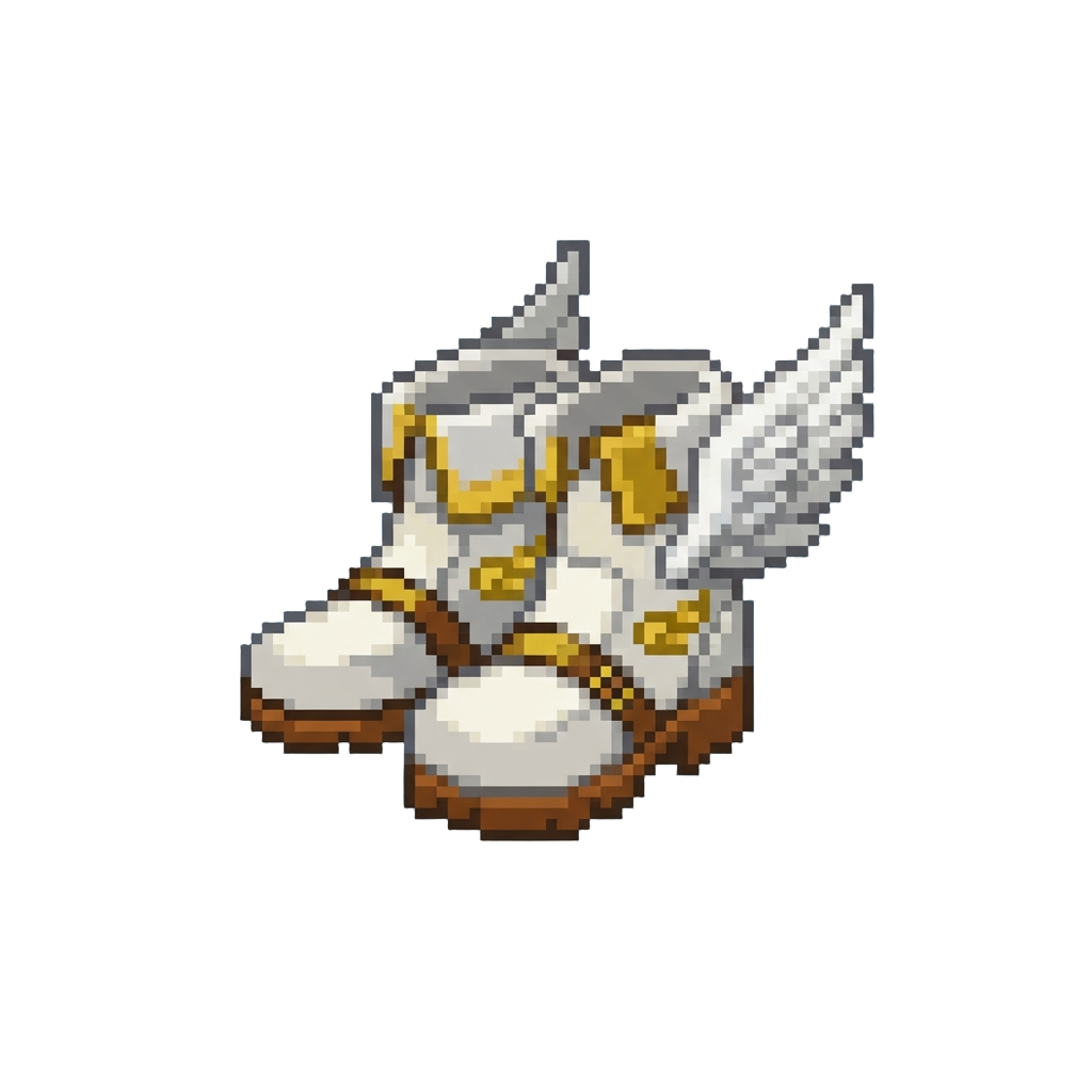 A Magical Pegasus Boots Pair