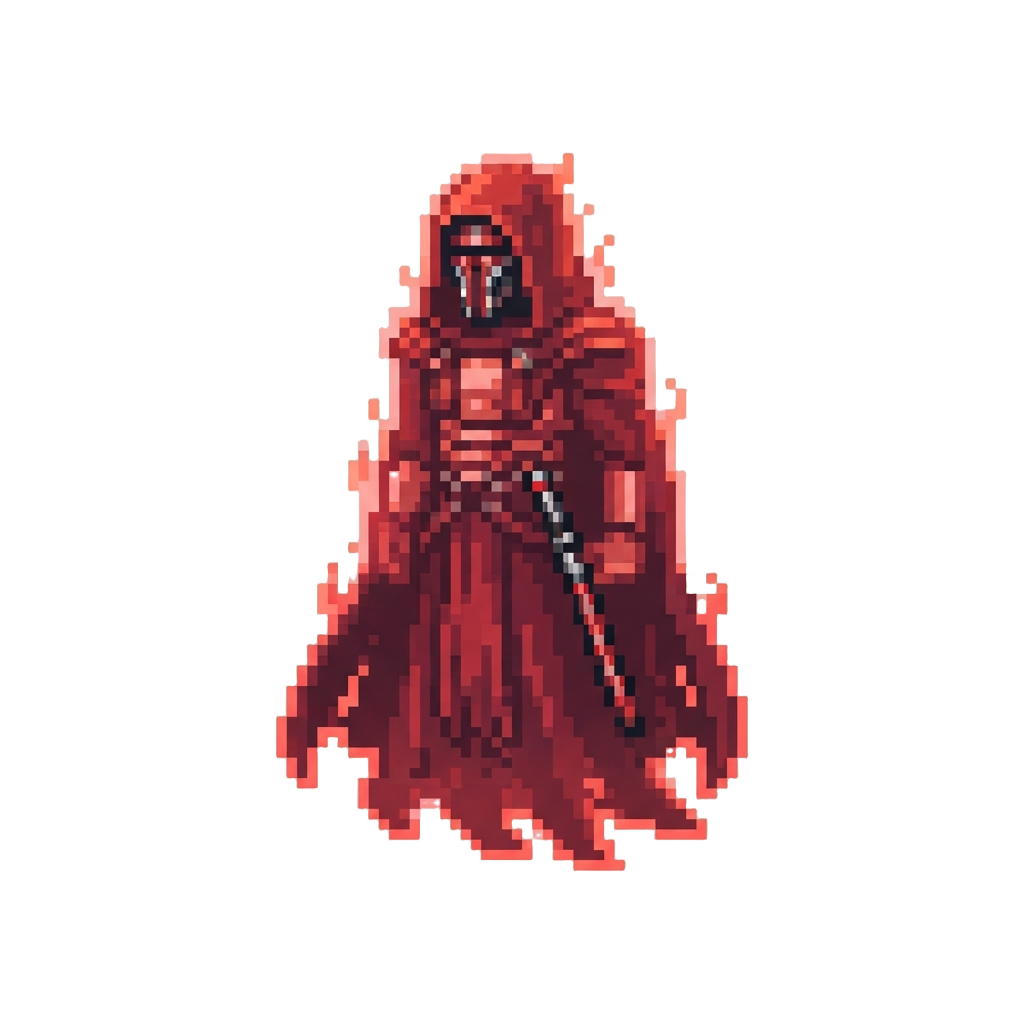 The Towering Crimson Ghost of Darth Revan