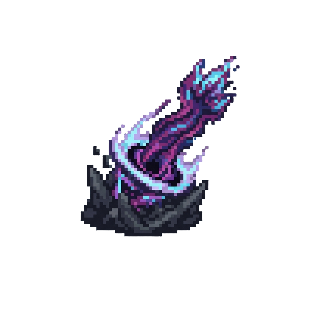 A Rift of Void Energy Blasting Into the Sky