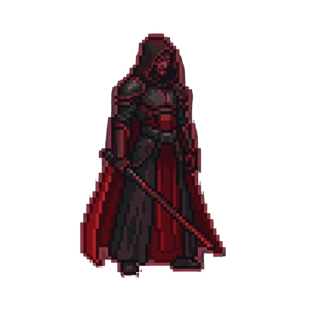 The Towering Crimson Projection of Darth Plagueis