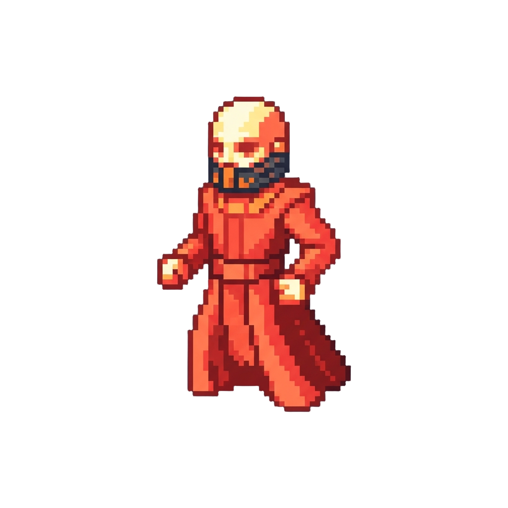 The Fiery Red Holographic Ghost of Darth Malak