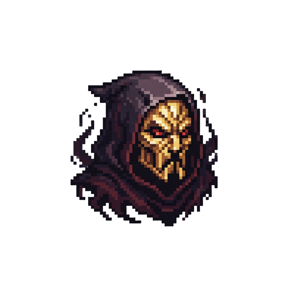 An Ancient Sith Spirit Wearing a Golden Mask