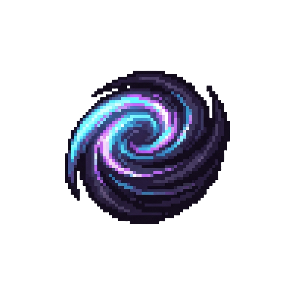 A Swirling Vortex of Cosmic Dark Plasma