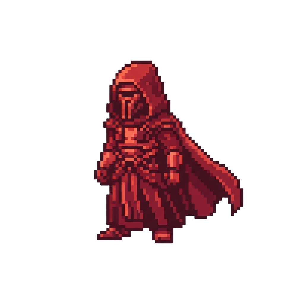 The Ominous Crimson Projection of Darth Revan