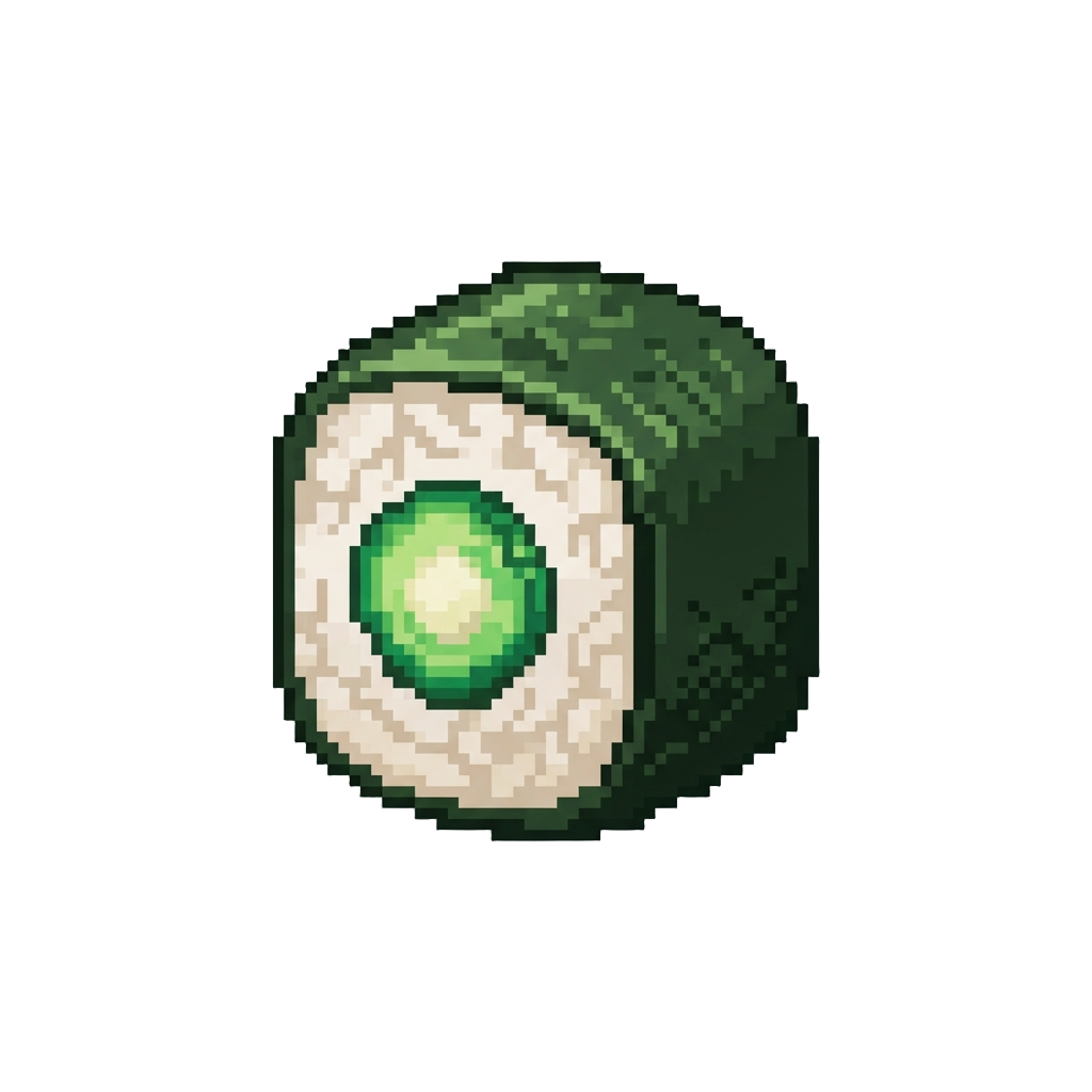 A Crisp Cucumber Kappa Maki