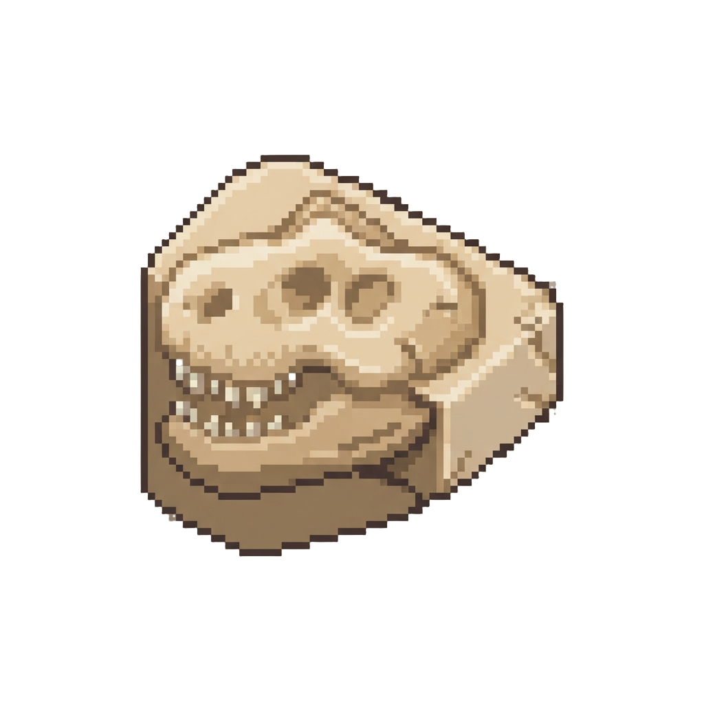 Dinosaur Bone Eraser