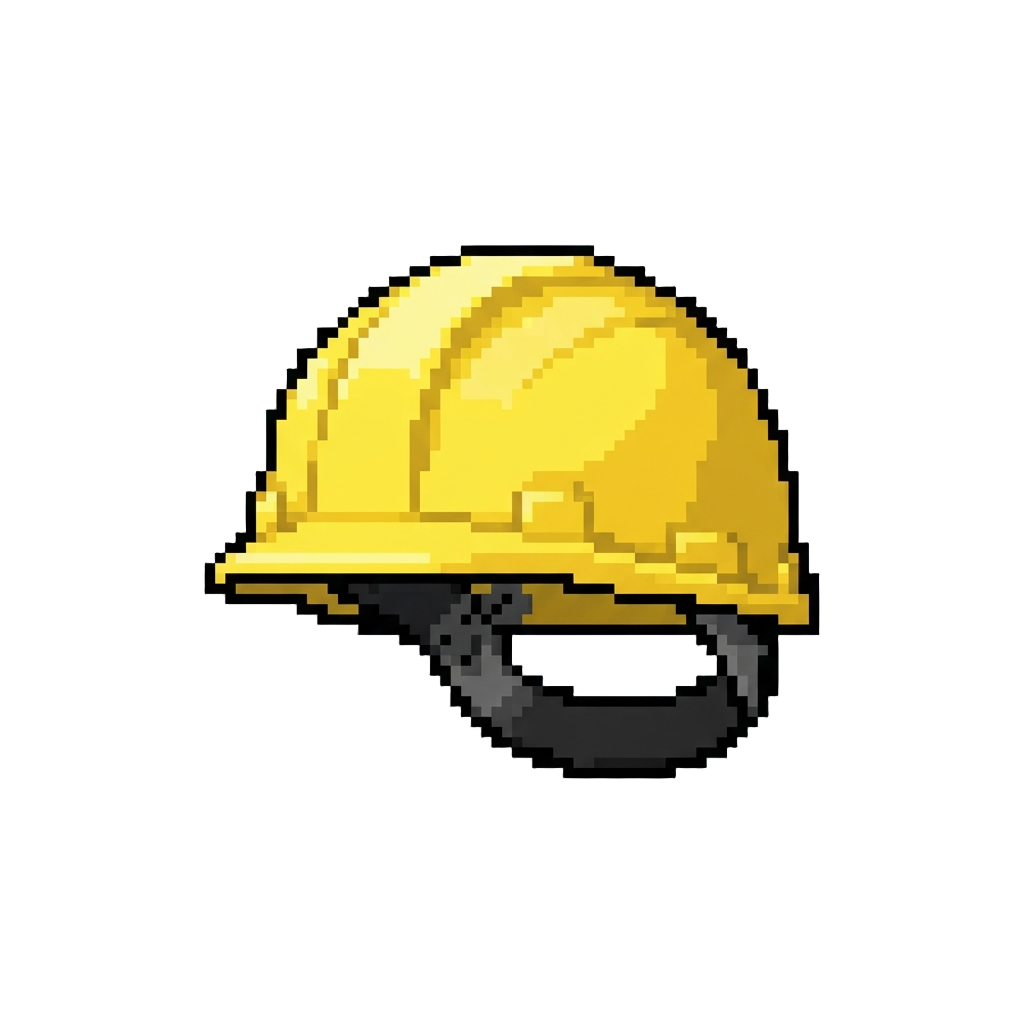 A Bright Yellow Construction Hard Hat