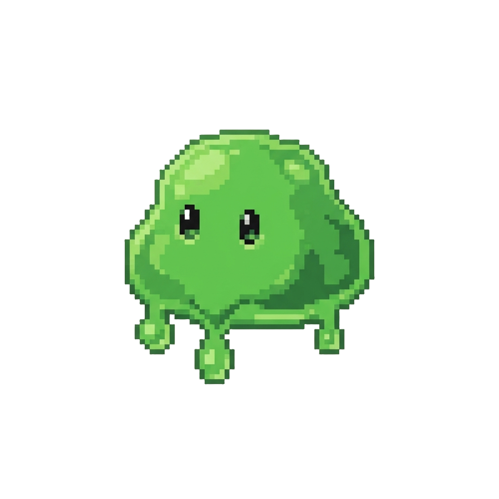 A Dripping Slime Creature Toy