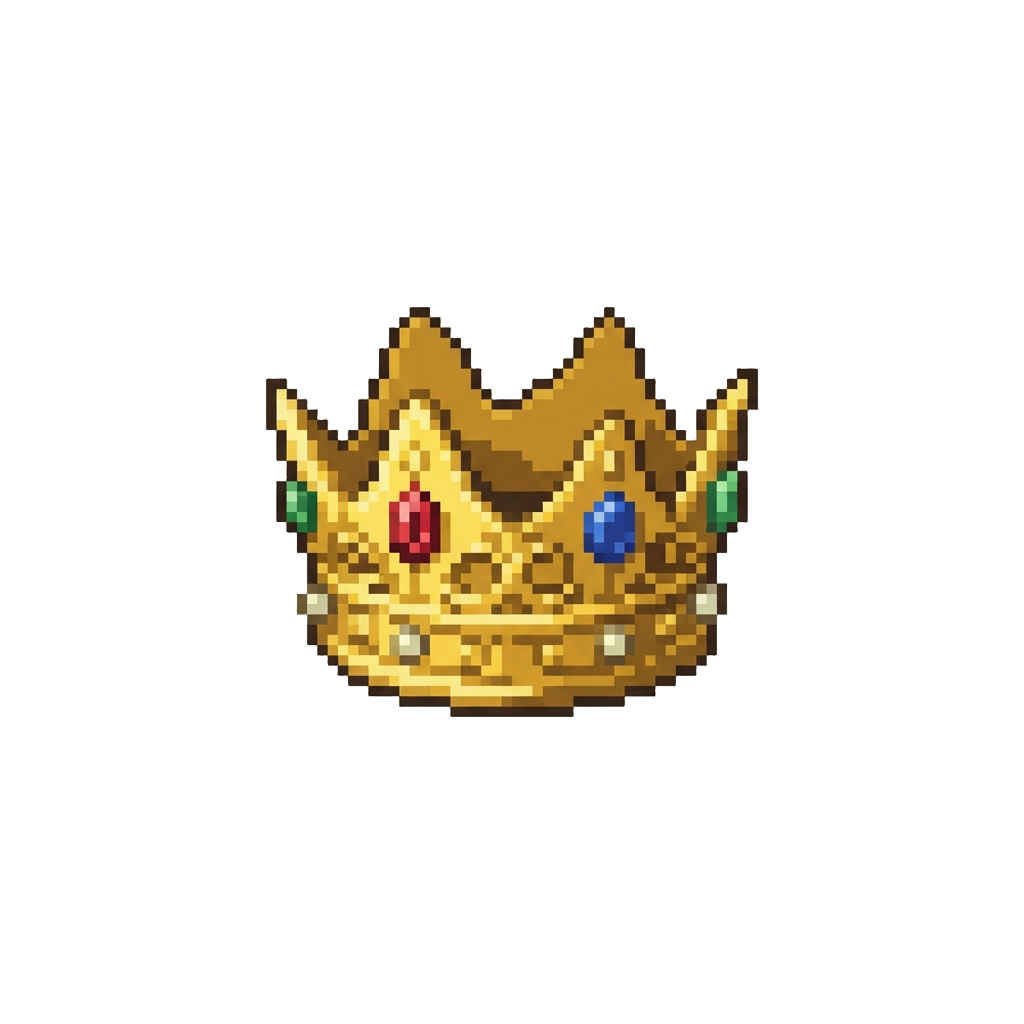 A Shiny Golden Victory Crown
