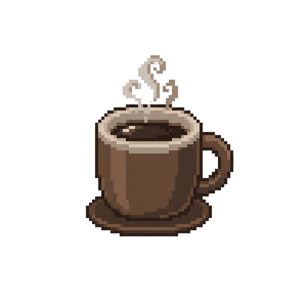A Steaming Hot Giant Cup of Coffee