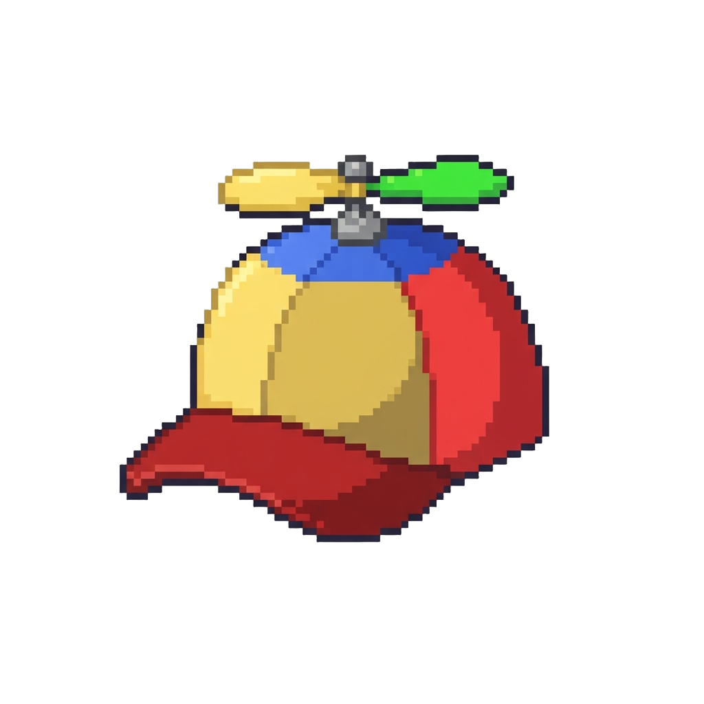 A Goofy Propeller Beanie Hat