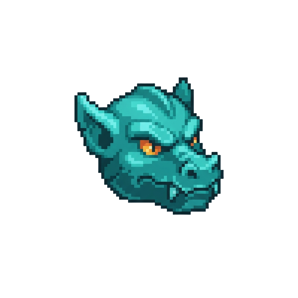 A Tiny Plastic Monster Mask