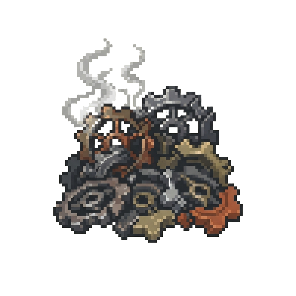 A Smoking Pile of Bent Metal Gears