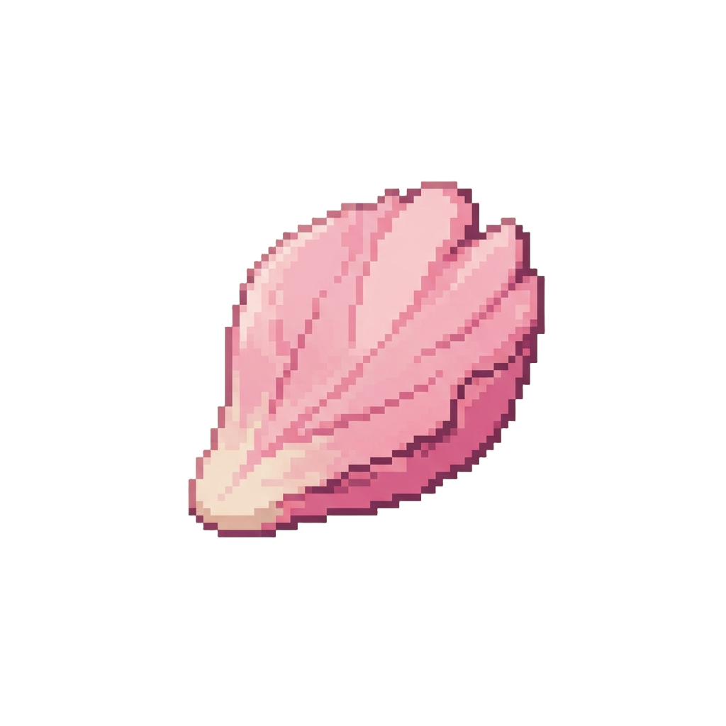 A Soft Pink Flower Petal