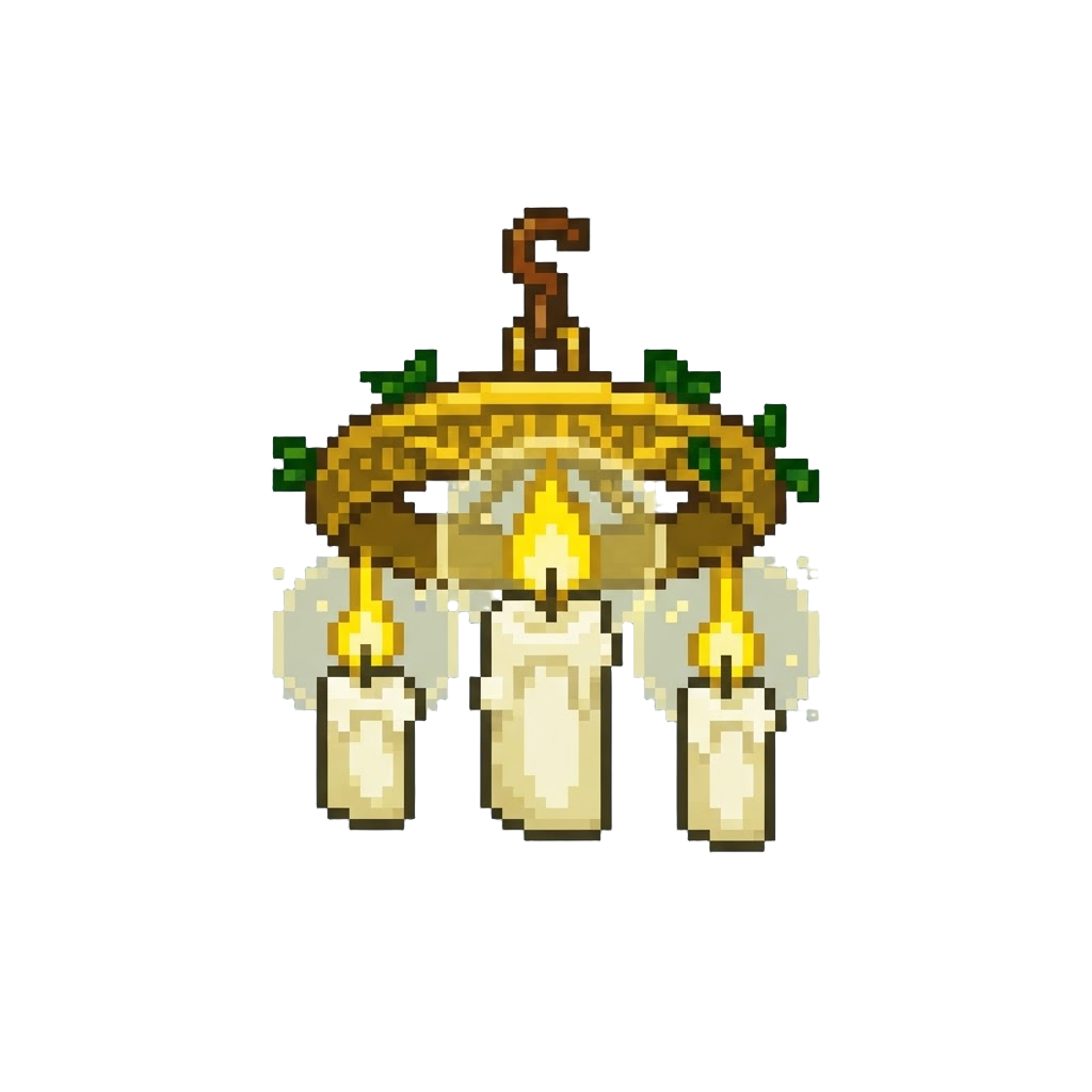 A Canopy of Floating Enchanted Candles