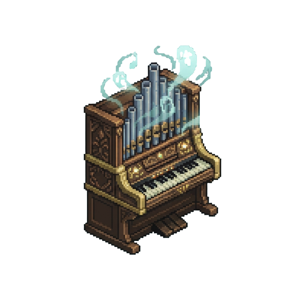 A Magical Pipe Organ That Plays Ghost Melodies