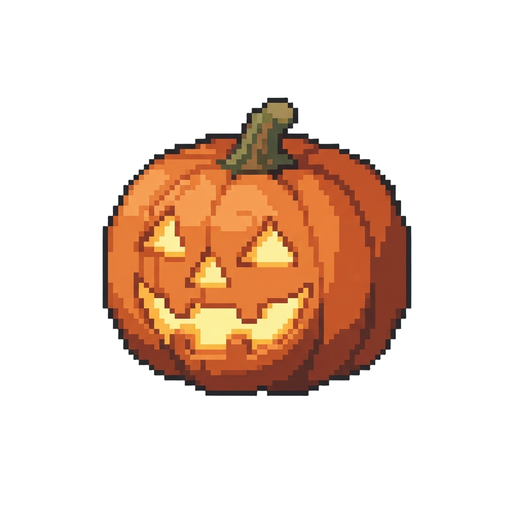 A Giant Glowing Jack-o'-lantern Centerpiece