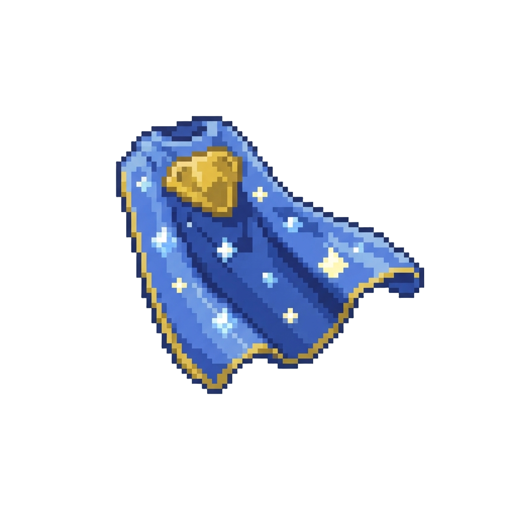 A Sparkling Diamond Superhero Cape