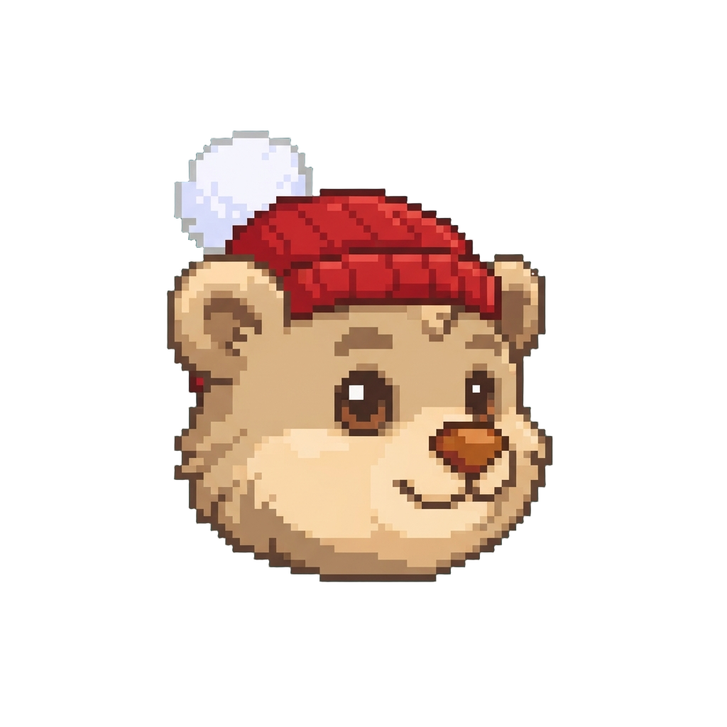 A Oversized Cozy Mascot Head