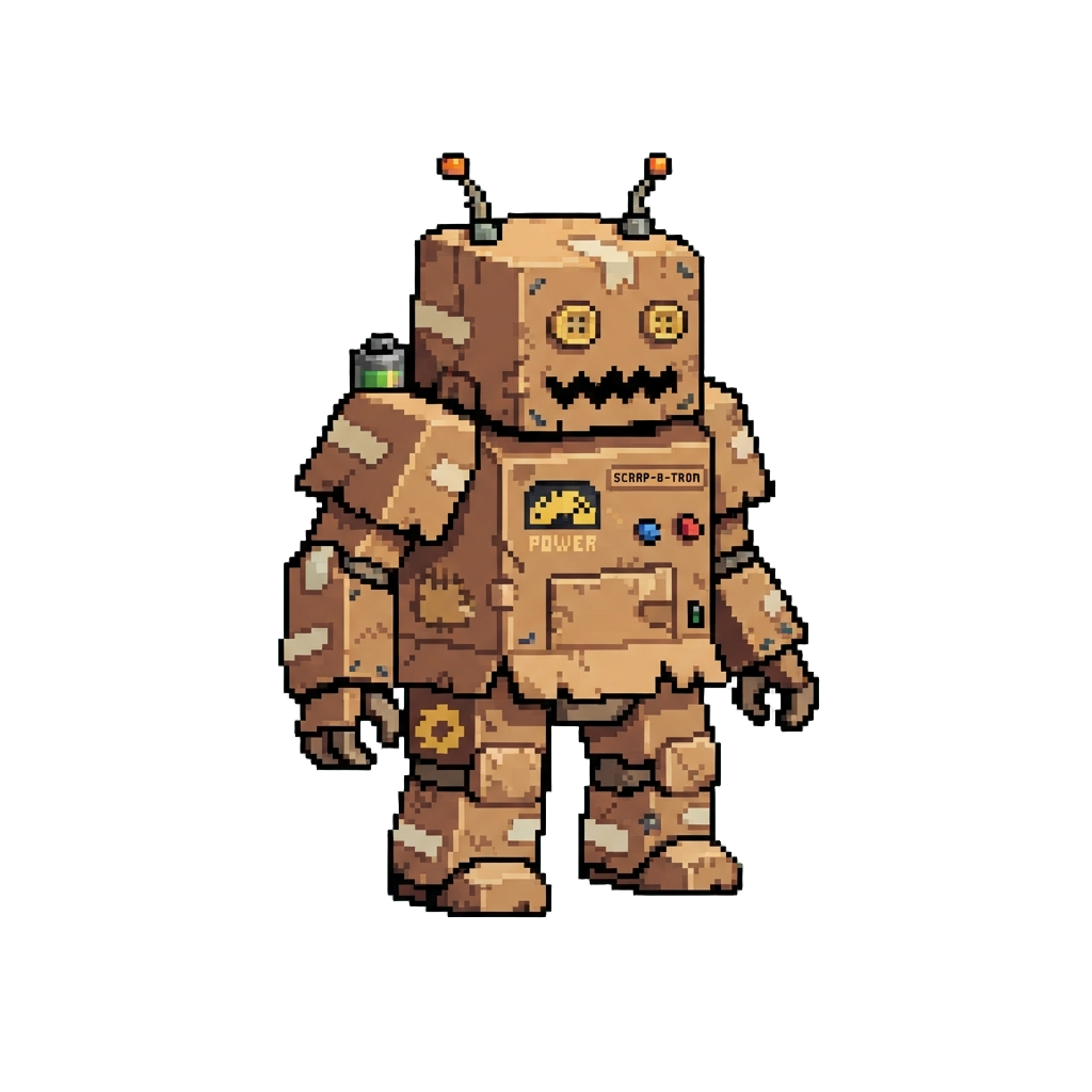 A Silly Cardboard Robot Armor