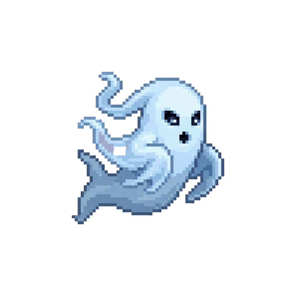 A Spooky Floating Phantom Ghost