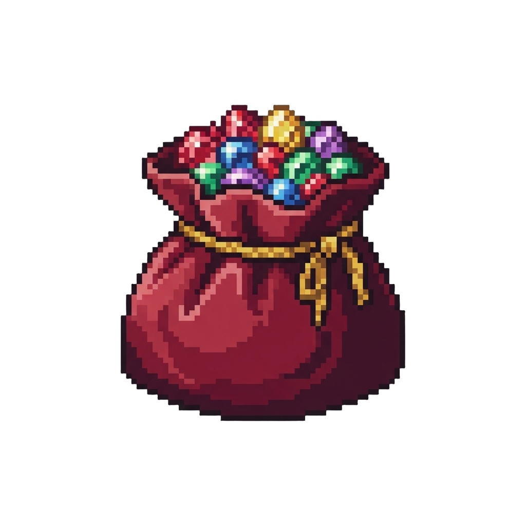 A Velvet Sack of Sparkling Gems